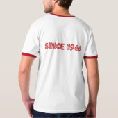 T-shirt Chemise de camp de basket-ball de Dixie rétro (Dos entier)