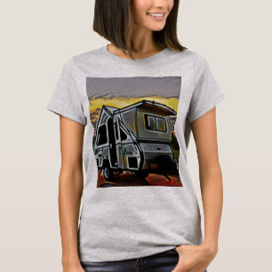 T-shirt Chemise de campeur d'Un-Cadre