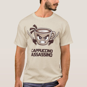 T-shirt Chemise de Cappuccino Assassino