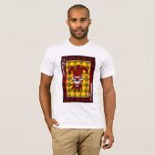 T-shirt Chemise de carte de joker (Devant entier)