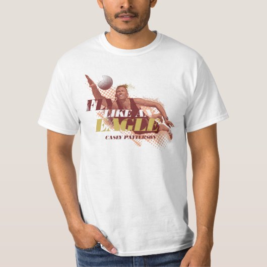 T-shirt Chemise de Casey Patterson (Devant)
