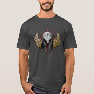 T-shirt Chemise de casque et d'ailes