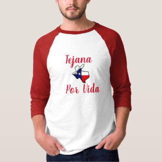 T-shirt Chemise de casquette de Tejana Por Vida