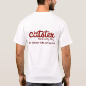 T-shirt Chemise de Catster - dos d'URL (Dos)