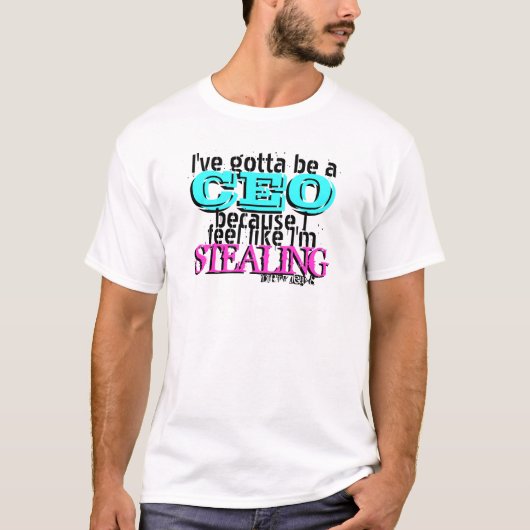 T-shirt Chemise de CEO (Devant)