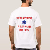 T-shirt Chemise de chambre de secours (Dos)