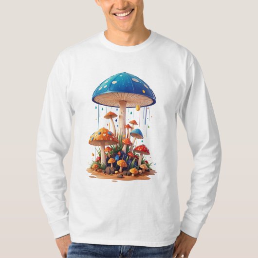 T-shirt Chemise de champignon esthétique | Champignons (Devant)