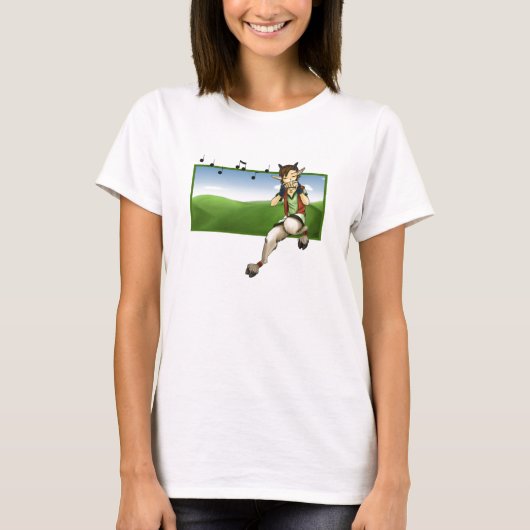 T-shirt Chemise de chanson de satyre (Devant)