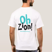 T-shirt Chemise de chanson de Z-Thème (Dos)