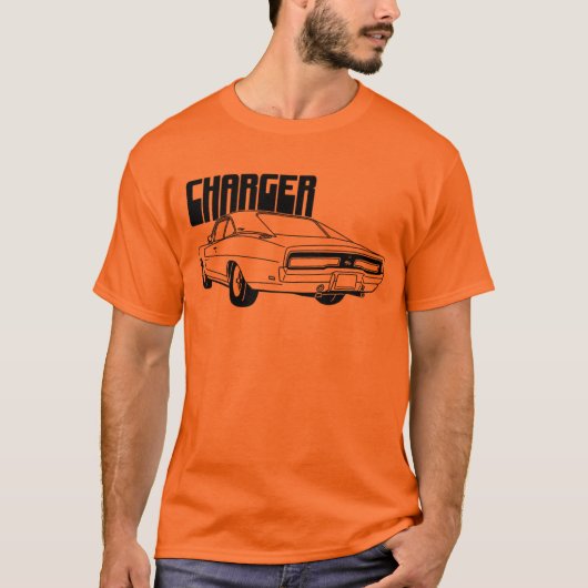 T-shirt chemise de chargeur de 1969 1970 Dodge (Devant)