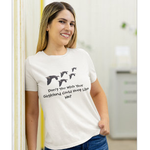T-shirt Chemise de chasse pour femme - Drôle