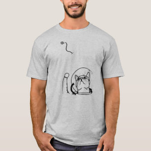 T-shirt Chemise de chat d'astronaute
