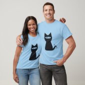 T-shirt Chemise de chat de Ninja (Unisexe)