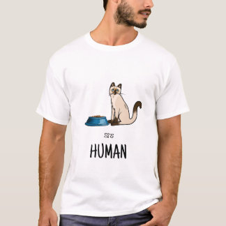 T-shirt Chemise de chat siamois