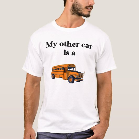 T-shirt Chemise de chauffeur d'autobus scolaire (Devant)
