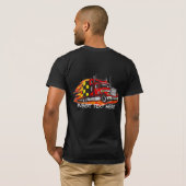 T-shirt Chemise de chauffeur de camion (Dos entier)