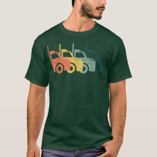 T-shirt chemise de chauffeur de camion conception Vintage