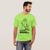 T-shirt Chemise de chaux d'Undergopher (Devant entier)
