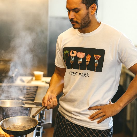 T-shirt Chemise de chef de restaurant