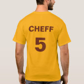 T-shirt chemise de cheffs (Dos)