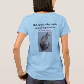 T-shirt chemise de cheval (Dos)