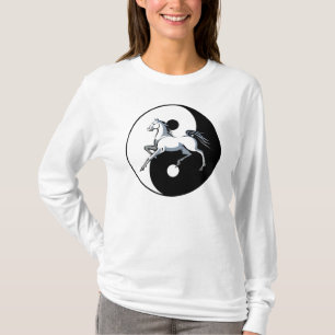 T-shirt Chemise de cheval de Yin Yang