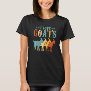 T-shirt Chemise de chèvre I Loats Chèvres Vintages Amateur