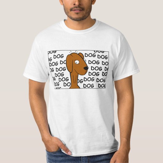 T-shirt Chemise de chien (Devant)