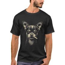 Chemise de Chihuahua fumeur