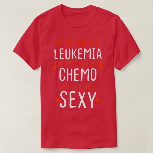 T-shirt Chemise de chimiothérapie pour la lutte contre la  (Design devant)