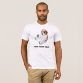 T-shirt Chemise de chiot de Nom Nom Nom (Devant entier)