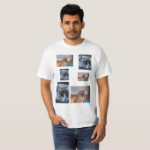 T-shirt chemise de chiots (Devant entier)