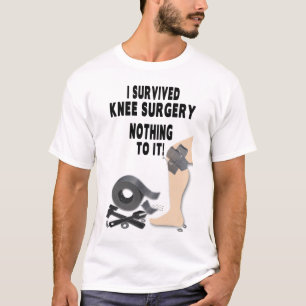 T-SHIRT CHEMISE DE CHIRURGIE DU GENOU DES HOMMES - I