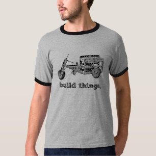 T-shirt Chemise de choses de construction