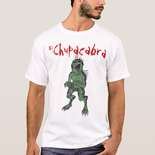 T-shirt Chemise de Chupacabra d'EL (Devant)