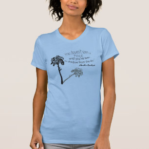 T-shirt Chemise de citation d'arbre d'Amelia Earhart