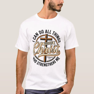 T-shirt Chemise de citation vintage Philippiens 4_13 chrét