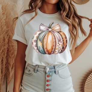 T-shirt Chemise de citrouille d'Halloween, pull confortabl