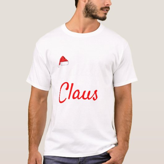 T-shirt chemise de claus (Devant)