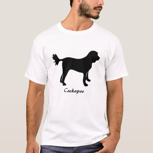 T-shirt Chemise de Cockapoo (Devant)