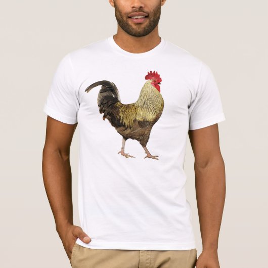 T-shirt Chemise de cocorico (Devant)