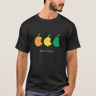 T-shirt chemise de compétition de pomme