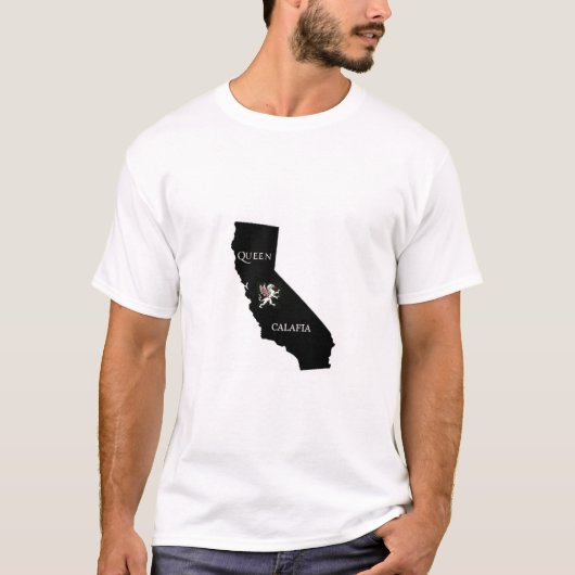 T-shirt Chemise de conception de la Californie de _de la (Devant)