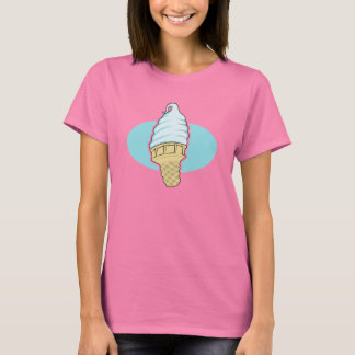 T-shirt Chemise de cône de crème glacée