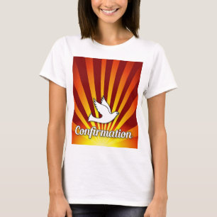 T-shirt Chemise de Confirmation Personnaliser, Personnalis