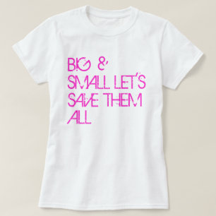 T-shirt Chemise de conscience de cancer du sein : Grand et