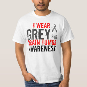 T-shirt chemise de conscience de tumeur cérébrale