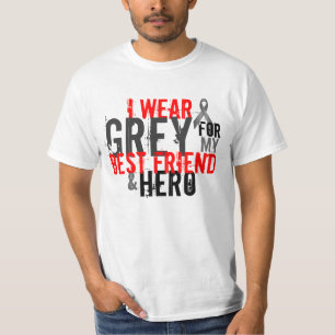 T-shirt chemise de conscience de tumeur cérébrale pour