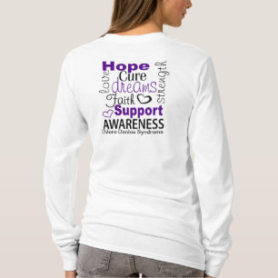 T-shirt Chemise de conscience d'espoir de syndrome