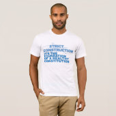 T-shirt Chemise "de construction stricte" (Devant entier)